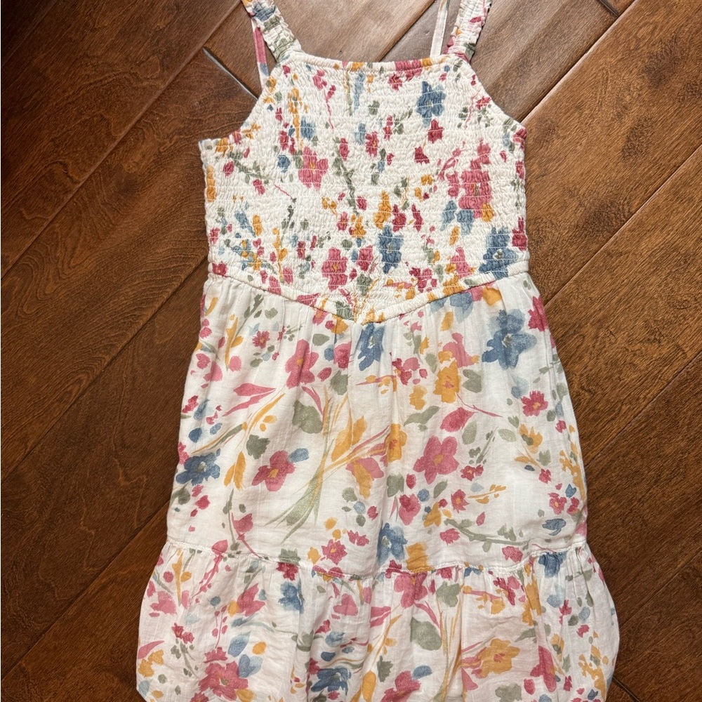 Abercrombie Floral Smocked Sundress 9/10